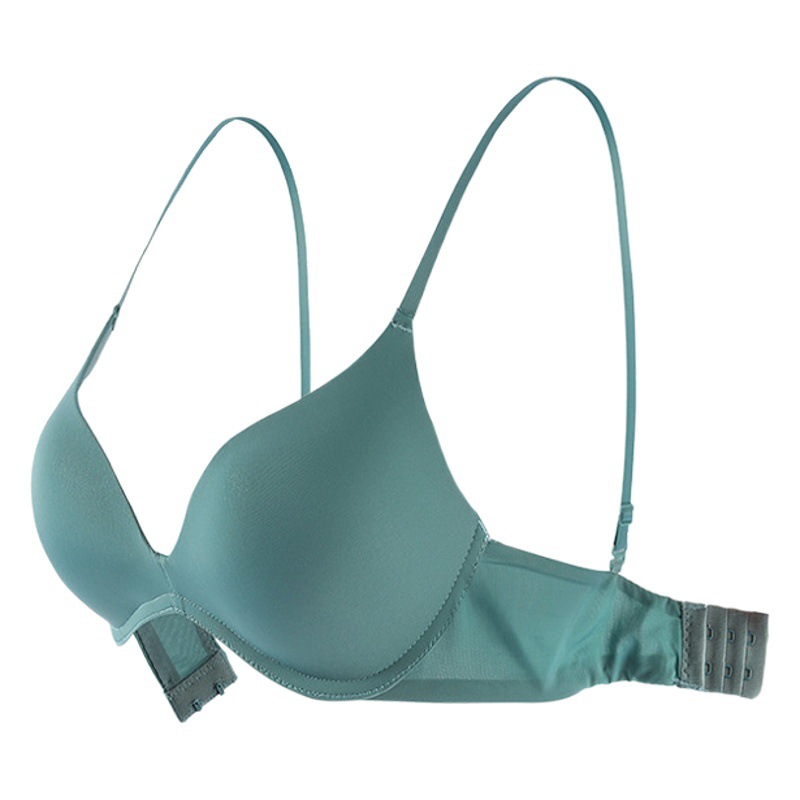 2026 New Japanese-Style Simple Underwear for Women, Summer Thin Seamless Student Bra, One-Piece Wireless Bra