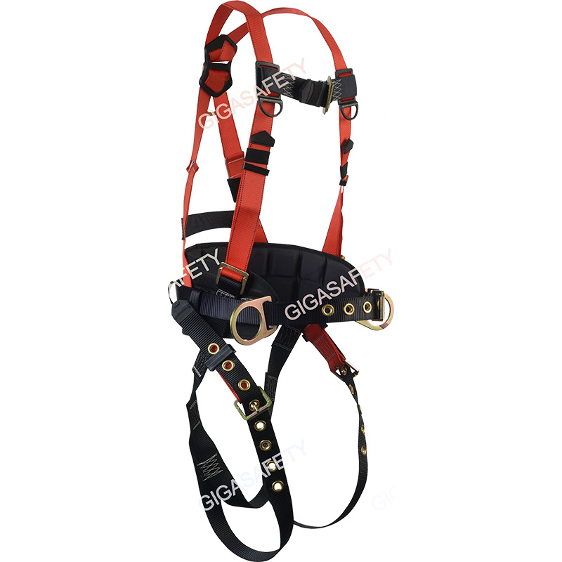 厂家U3601， ANSI认证高空作业悬挂式建筑工业防坠落安全带