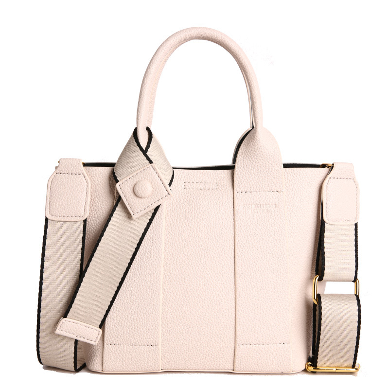 Nuevo bolso de cubo de mano transfronterizo de moda de comercio exterior de mujeres Lichi estampado de alta calidad bolso de hombro