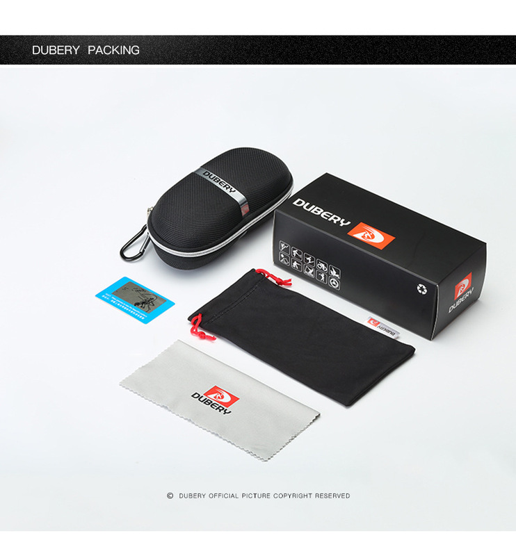 Dubery glasses packaging full set of glasses zipper box carton packaging glasses cloth glasses bag polarized test card Dubery glasses packaging full set of glasses zipper box carton packaging glasses cloth glasses bag polarized test card
