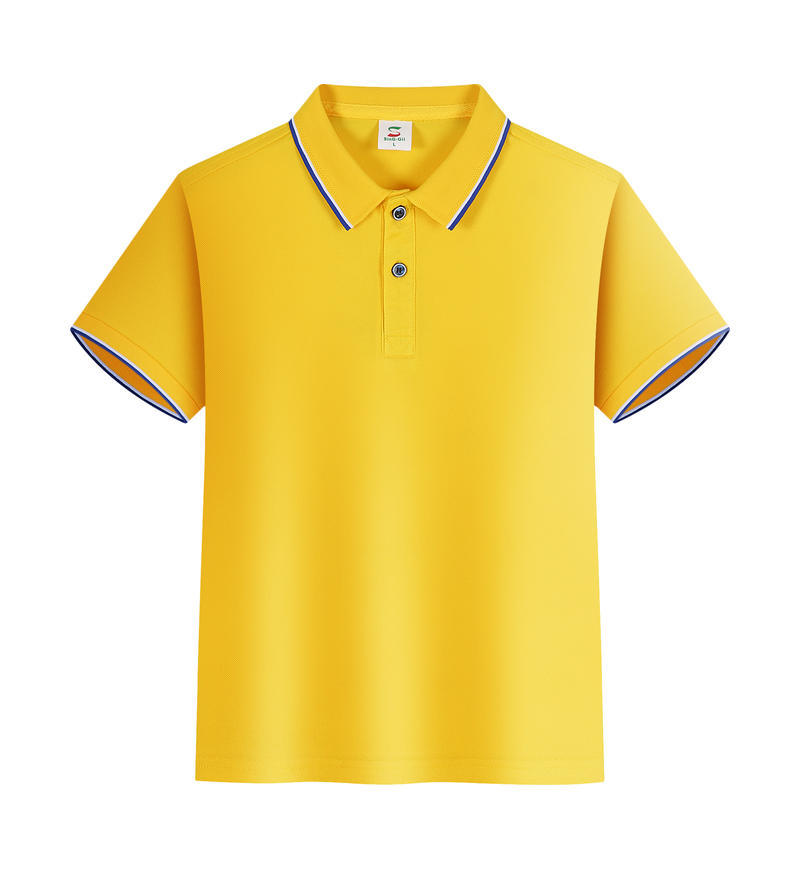Camiseta de polo infantil personalizada uniformes de escuela de jardín de infantes uniformes de manga corta transfronterizos camisetas culturales logotipo impresa