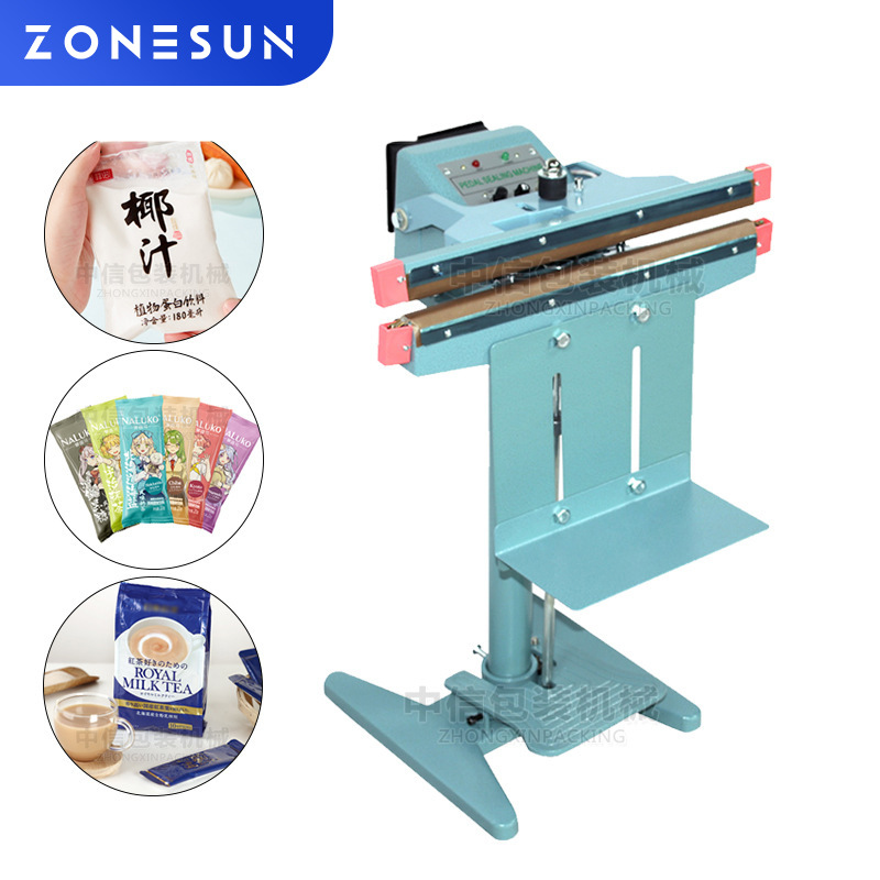 尚航ZS-FK350A/B脚踏两用铝箔加热封口机食品饮料机塑料袋热合机