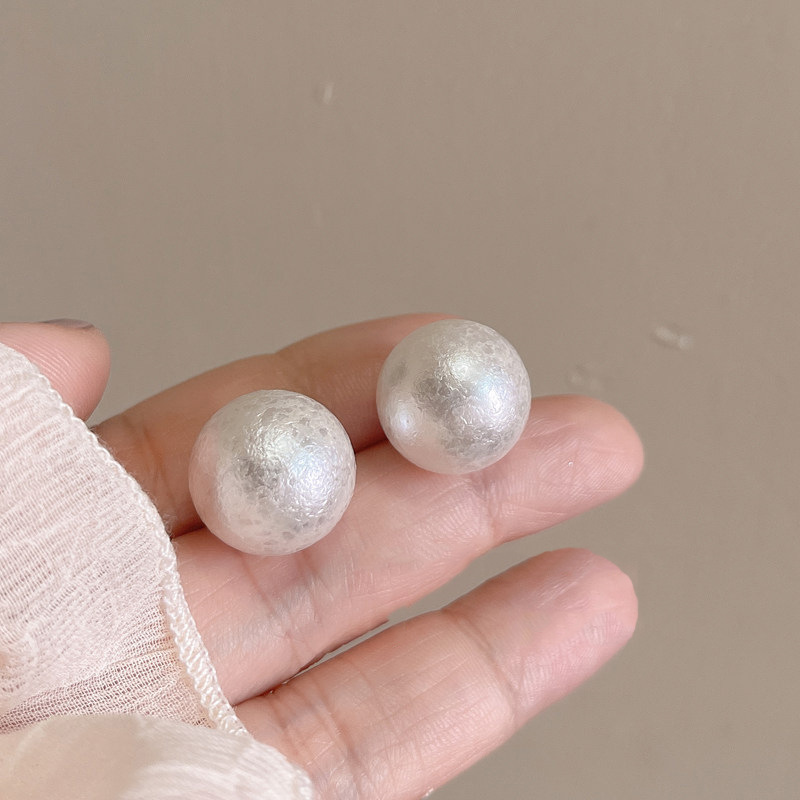 46#(16mm)珍珠耳钉