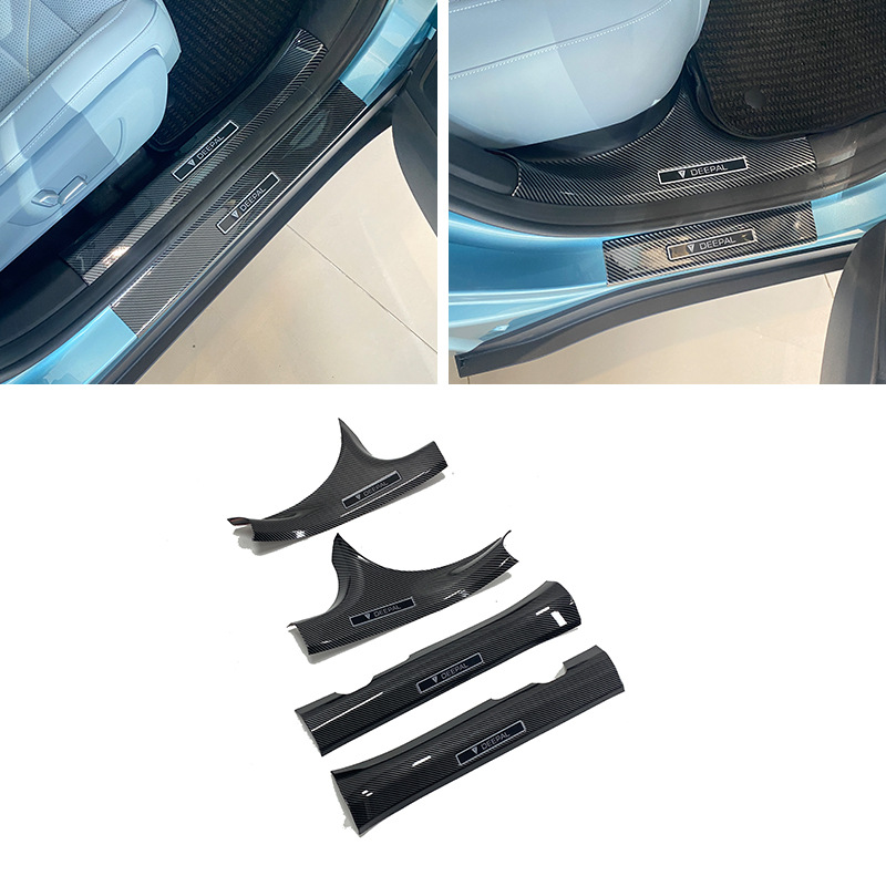 Suitable for Deepal S05 Threshold Strip Modification, Welcome Pedal, Trunk Rear Guard, Tailgate Protective Trim Strip Sticker