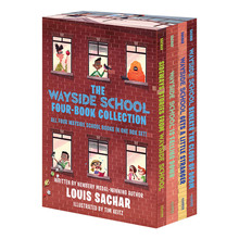 英文原版书The Wayside School 4-Book Box Set 歪歪路小学1-4册