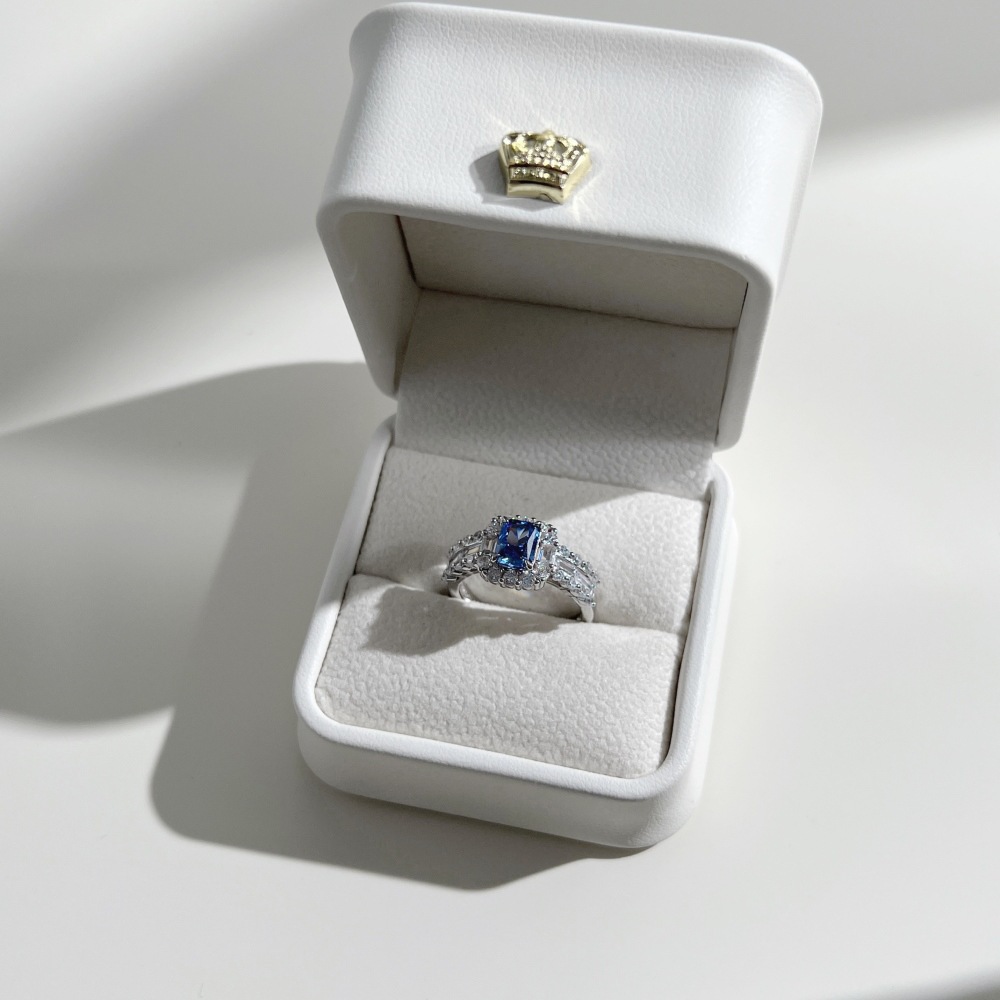 4g Weight Zircon Inlay Material Rings Classification 1 Piece Quantity Holiday, Daily Occasion 925 Sterling Silver Material Geometric Pattern Women's Gender Plating Design Elegant, Glam Style 925 Sterling Silver Zircon Geometric Rings 925 Sterling Silver Rings 19