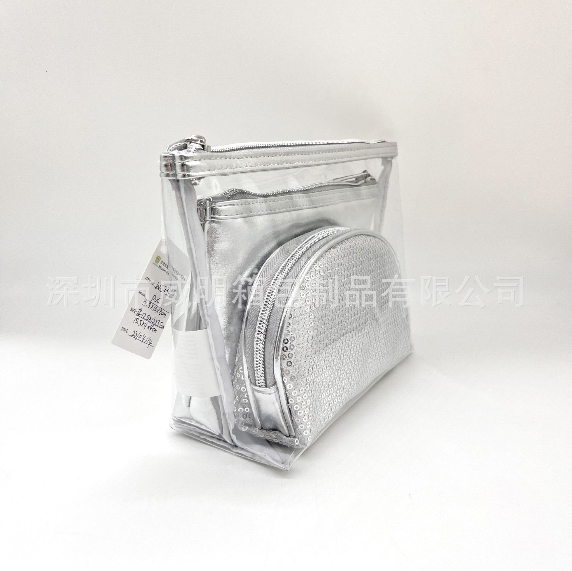 ��ɫ��ױ����װ����Ůʿ��ױ�������׳��칤��PVC��ױ�����ǰ�