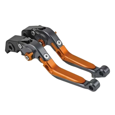 150V Brake Lever Handle: Other brake systems - titanium-orange-titanium