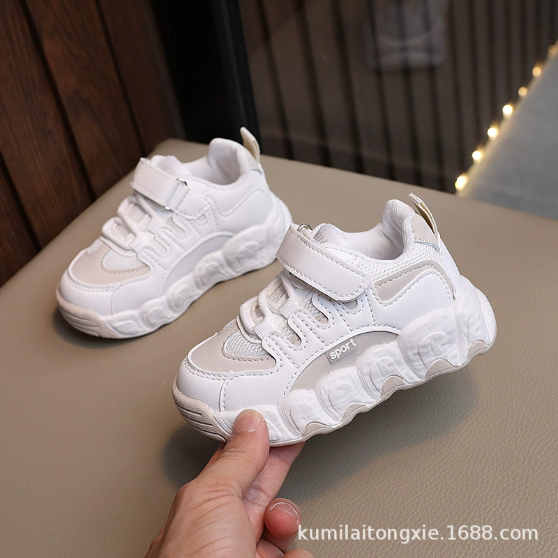 Sports shoes for boys, fashionable children's footwear for early age, autumn, trend of season, soft sole