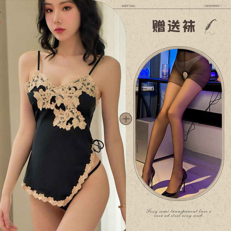 블랙 블랙 오픈 양말