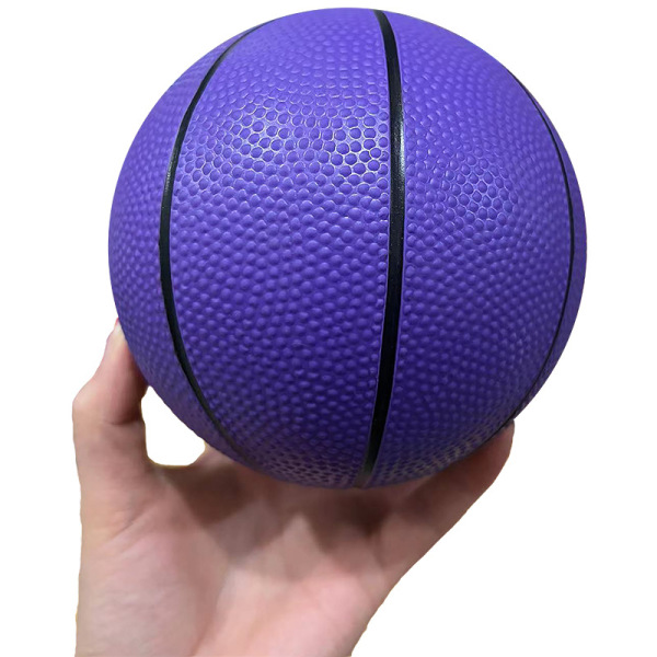 Purple basketball inflatable grabber PVC for kindergarten