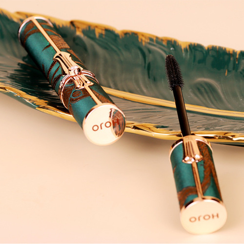 Makeup HOJO Peacock Feather Fan Curl Mascara Thick, Slender, Curly Mascara with clear roots, long-lasting, waterproof and non-smudged