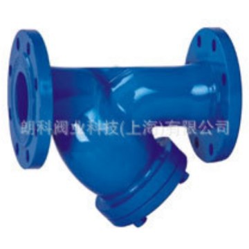 法兰过滤器 铸铁过滤器 Y型过滤器 Y型法兰过滤器