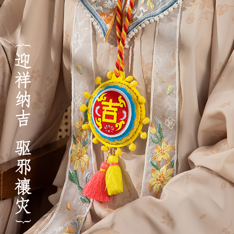 dragon boat festival sachet argy wormwood mosquito repellent perfume bag three-dimensional gourd small pendant diy material package car lucky bag gifts