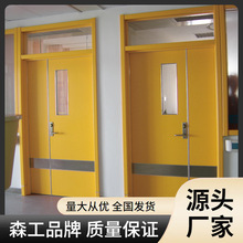 铝木房间门可加装视窗耐磨耐热启闭方便单双开森工生产厂家