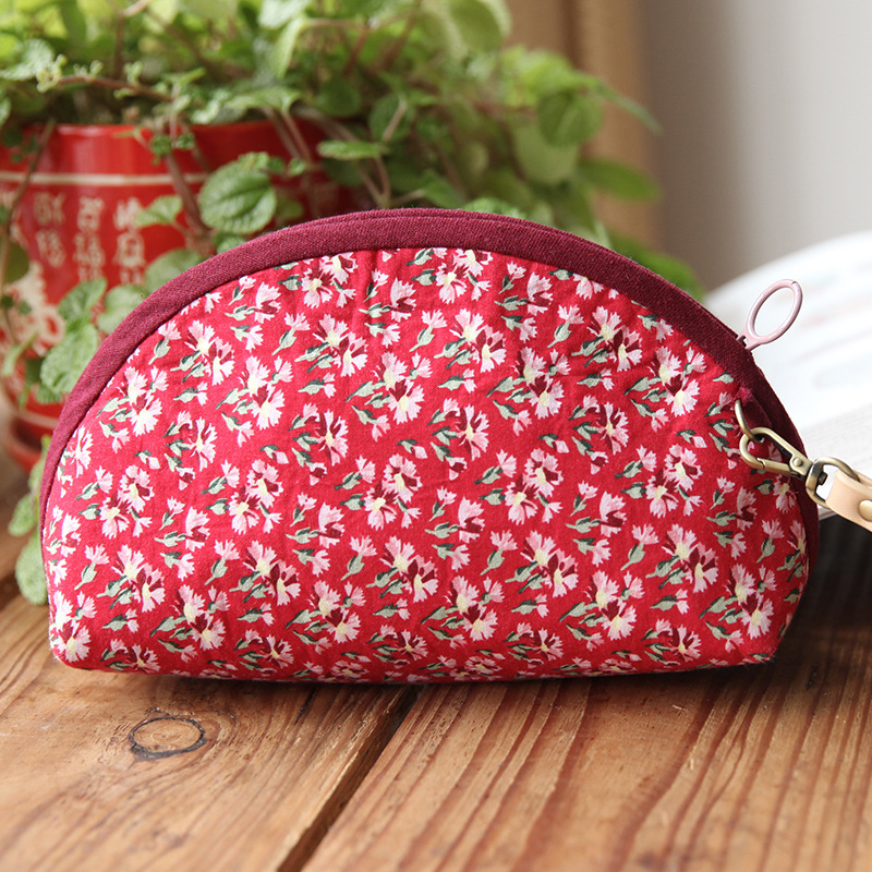 2024 verano patchwork nuevo embrague bolso femenino hecho a mano bricolaje no bordado simple hecho a mano bolso pequeño hecho a mano bolso de media luna