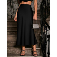 L 59231 Satin Silk Maxi Skirt �������˿��ȹ�羳��ó����