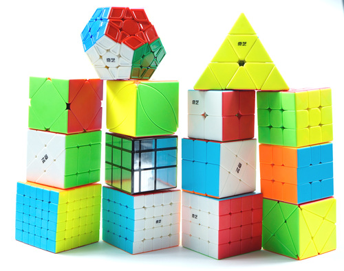 Qiyi 2, 3, 4 and 5 level pyramid Rubik's Cube special-shaped mirror Rubik's Cube children's educational toys Rubik's Cube wholesale