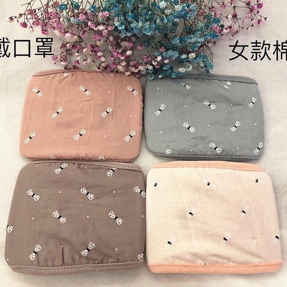 厂家直销女士秋冬季花型平口罩防尘防晒吸汗透气骑行旅游欢迎选购