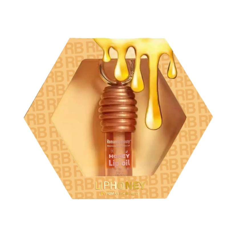 Brasileño, la explosión transfronteriza de los labios de miel, la sensación de aceite y agua, llavero, bolsa de colgar, esmalte labial humectante, la mujer de la miel. image 6