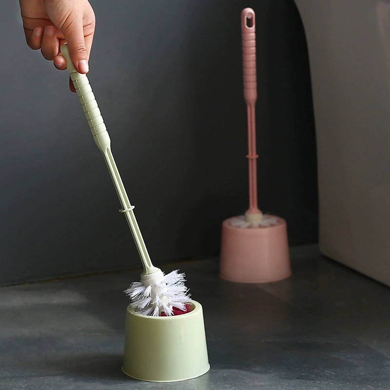 Long double-sided toilet, hygienic brush for home use