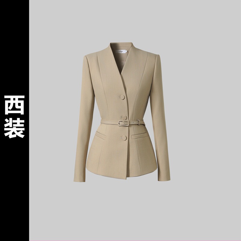 秋季西装套装女2025新款职场通勤气质干练时尚修身高端职业工作服|undefined