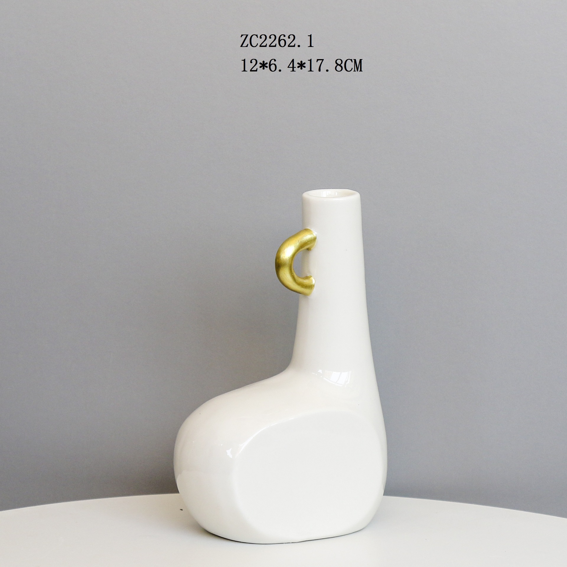 Decoración de cerámica artesanía creativa candelabro decoración estilo nórdico hogar dormitorio sala de estar decoración de escritorio titular de la vela