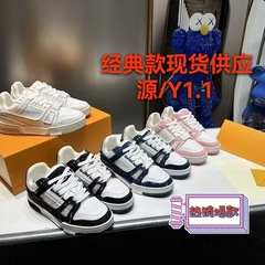 春季男鞋25新款原创休闲单鞋真皮拼色运动鞋低帮防滑板鞋透气舒适