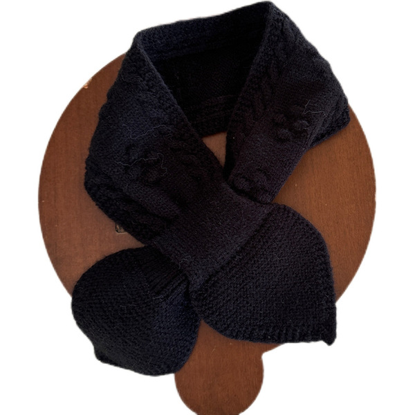 Korean children's demi-season cute keep warm knitted fashionable…