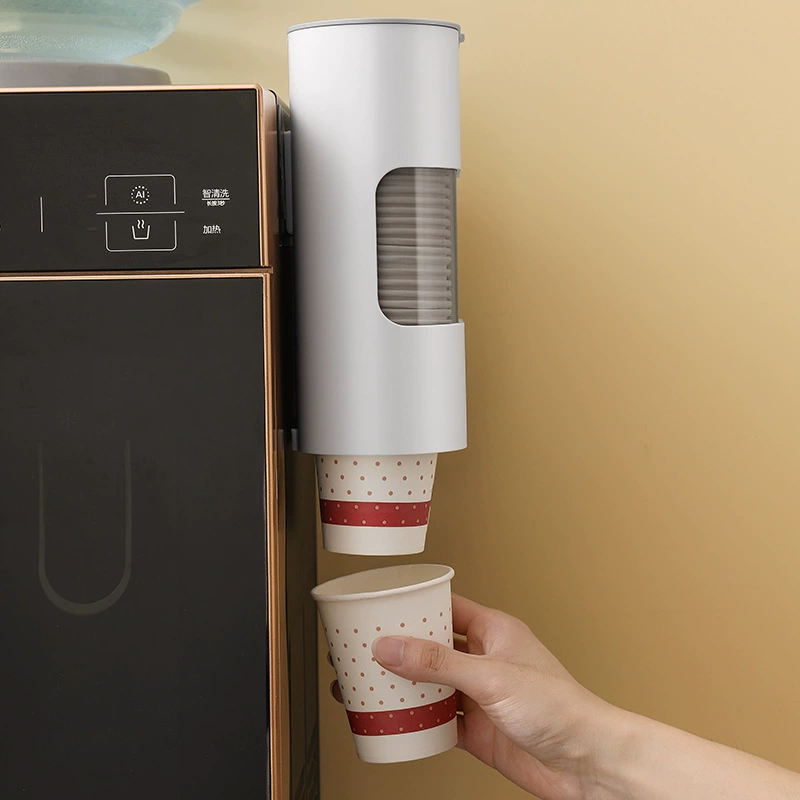 Paper cup rack picking a one -time cup water cup storage artifact water dispenser automatic cup setting shelf