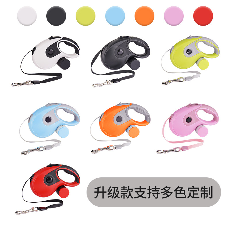 Directo de fábrica perro Correa automática para mascotas correa retráctil automática perro caminando cuerda actualización grande