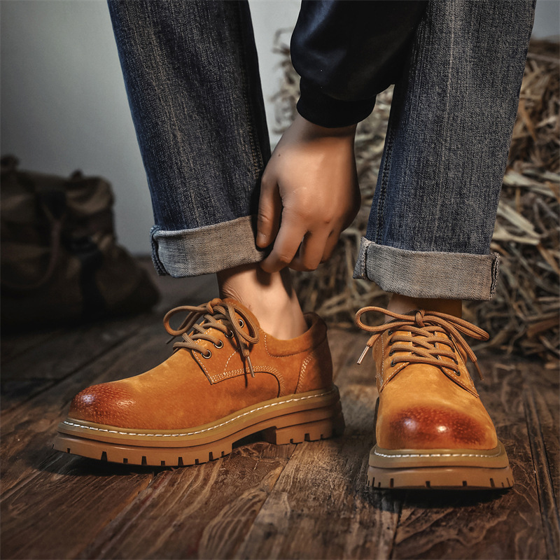 3190 Low Cut Martin Frühjahr neue kurze britische Outdoor-Wüstenarbeitsstiefel, erhöhte Herrenstiefel_voghion.com