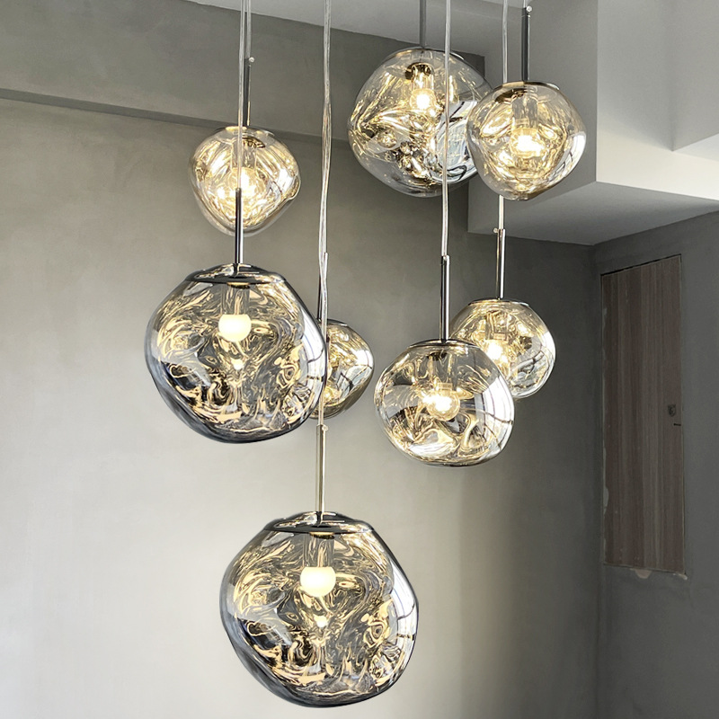 Diseño de lámparas de lámpara de luces de diseño creativo de apartamentos dúplex dúplex creativo de alto nivel de decoración de Airbus restaurante Pickloft