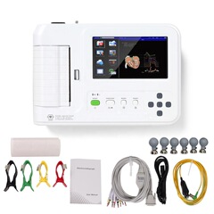 ECG600G 病院用 12 心電図リード線心電図 ECG