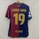 24-25 season Barcelona jersey No. 19 Yamal No. 11 Rafinia No. 8 Pedre training uniform football uniform