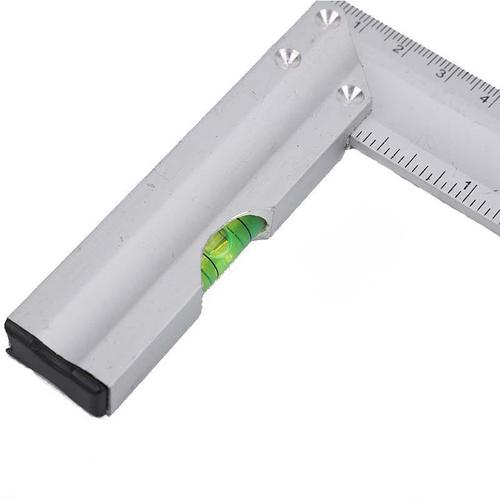 Manufacturer wholesale industrial special angle ruler right square ruler stainless steel ruler with balanced blister steel ruler high precision
