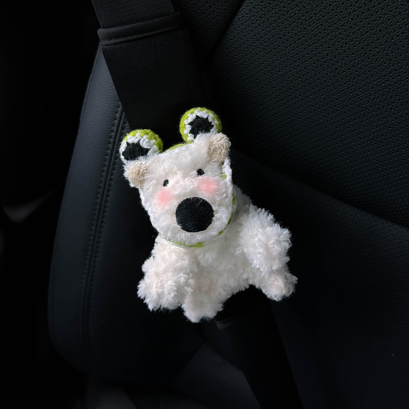 Decoración de la pantalla del coche del cachorro de West Highland