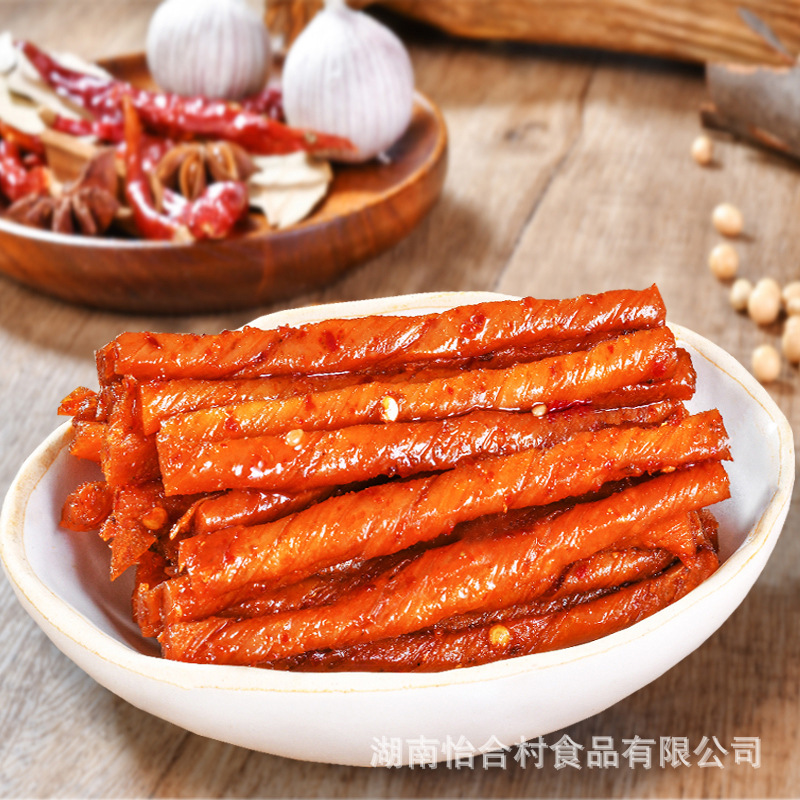 Wula Mama 20 Pack 50 Pack Xiangsi Latiao Doudian Vegetarian Tofu Dried Bean Snacks Spicy Little Pack Childhood Leisure Snacks