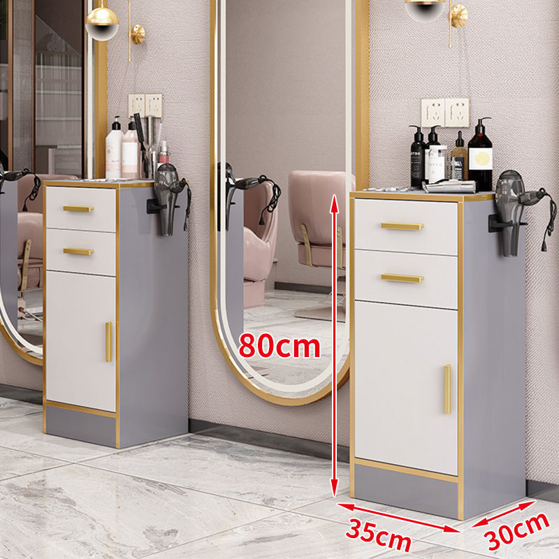 Armario de herramientas de peluquería, carrito pequeño, salón de peluquería, escritorio de herramientas especial, estante multifunción, salón de peluquería, armario de peluquería