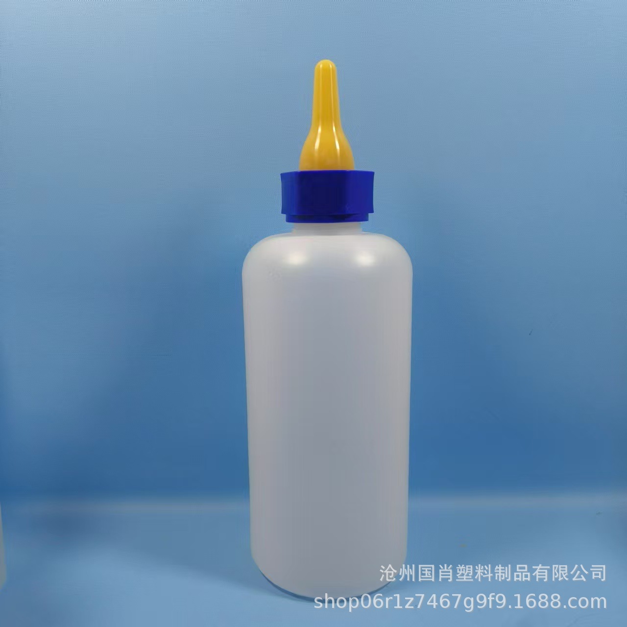 1000ml botellas redondas de animales veterinarios cerdo y oveja botellas alimentadoras de leche de leche de leche de cerdo