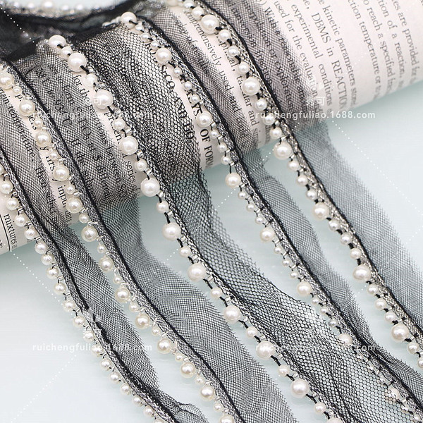 one-sided beads pearl handmade