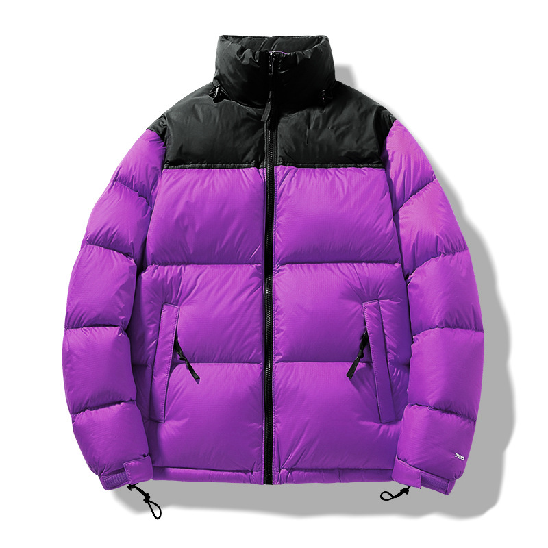 TNF1996 Abrigo acolchado de algodón engrosada 700 dosel Otoño e Invierno suelta más tamaño chaqueta acolchada de algodón casual
