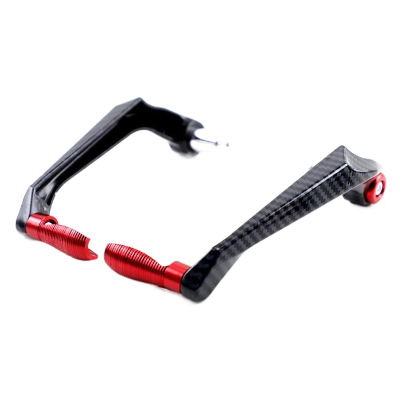 Protector de freno y embrague de motocicleta, guardamanos de fibra de carbono, accesorio anticaída