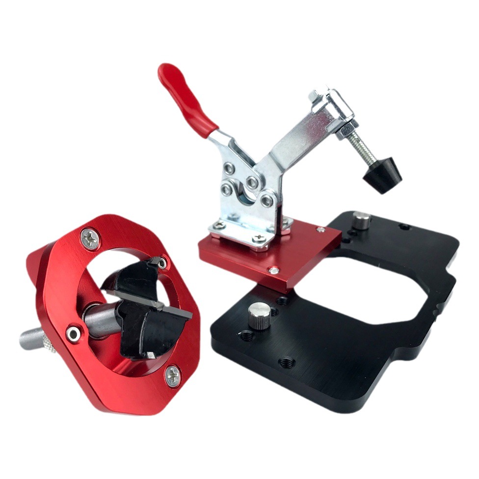 Carpintería 35mm bisagra agujero abridor gabinete puerta panel bisagra punzonado localizador bisagra perforación instalación herramienta auxiliar