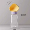 Yellow, big, 600 ml