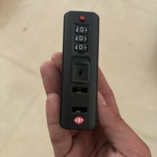 配件拉杆箱行李箱锁配件密码锁密码箱拉链锁下沉锁XFG密码锁tsa锁