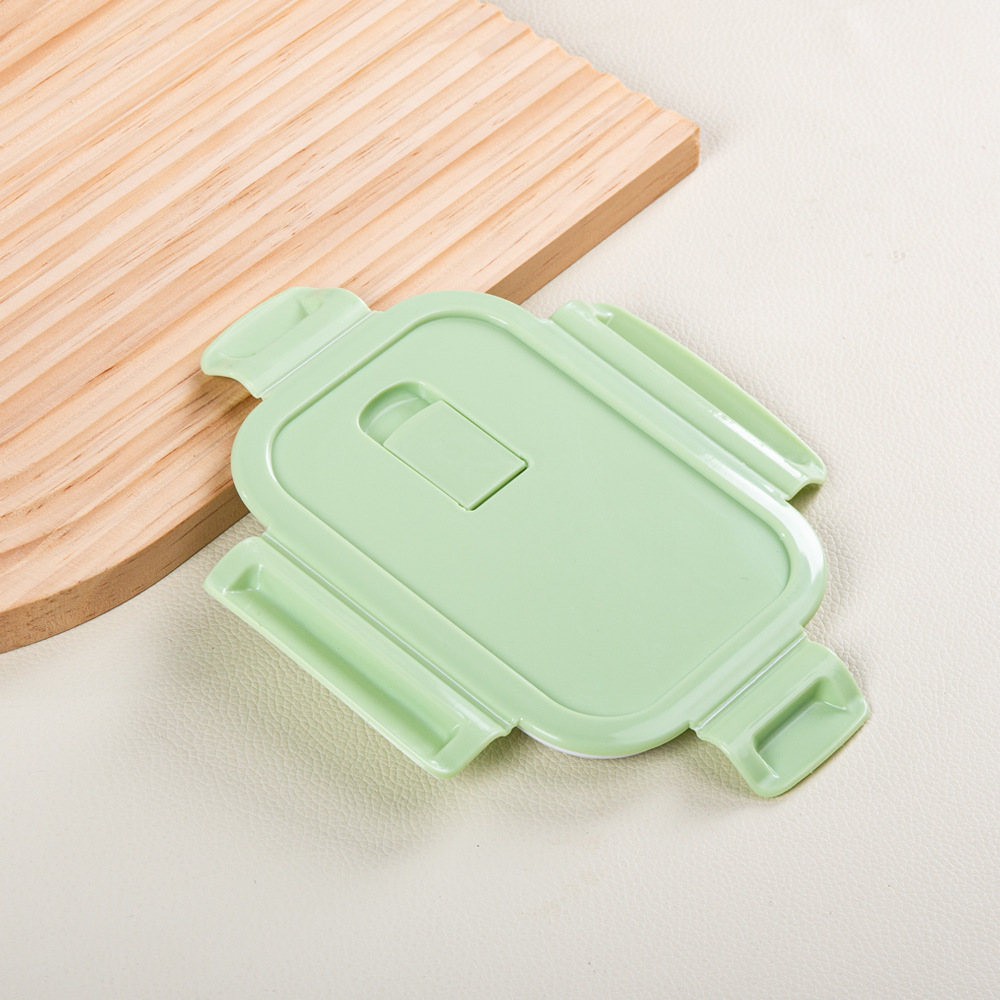 Caja de almacenamiento con cubierta Caja de microondas de vidrio Caja de almuerzo Refrigerador almacenamiento Caja de sellado Accesorios cubierta Caja de mesa cubierta