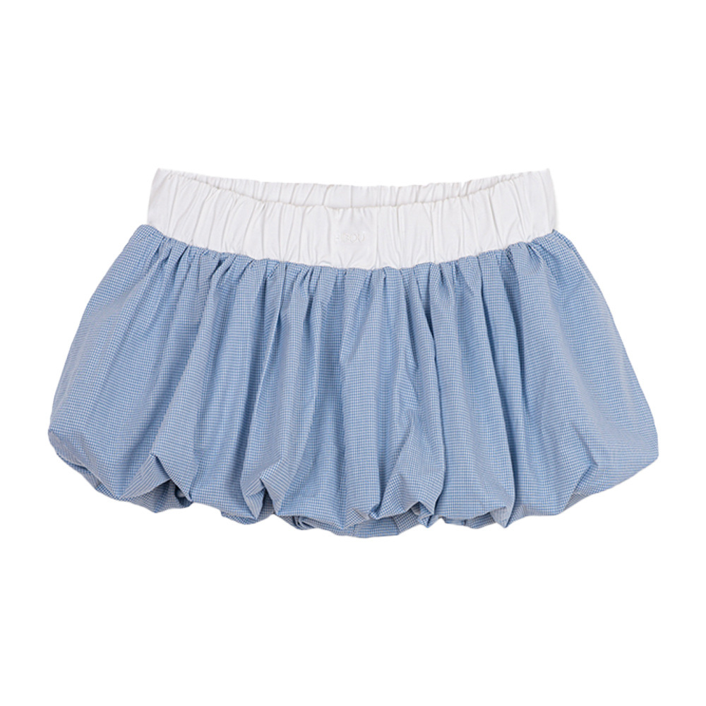 Damenbekleidung: Set aus kariertem Langarmshirt und Tulpenrock – Modisches und lässiges Outfit für Frühling und Sommer_voghion.com