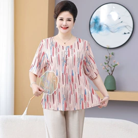 中老年休闲套装;中老年衬衫;中老年休闲裤