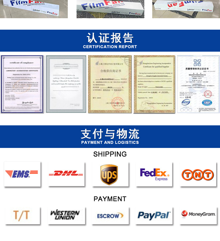 Factory direct sales of TPU invisible car wrap paint protection film, PPF self-healing coating, transparent car film, sold in full rolls